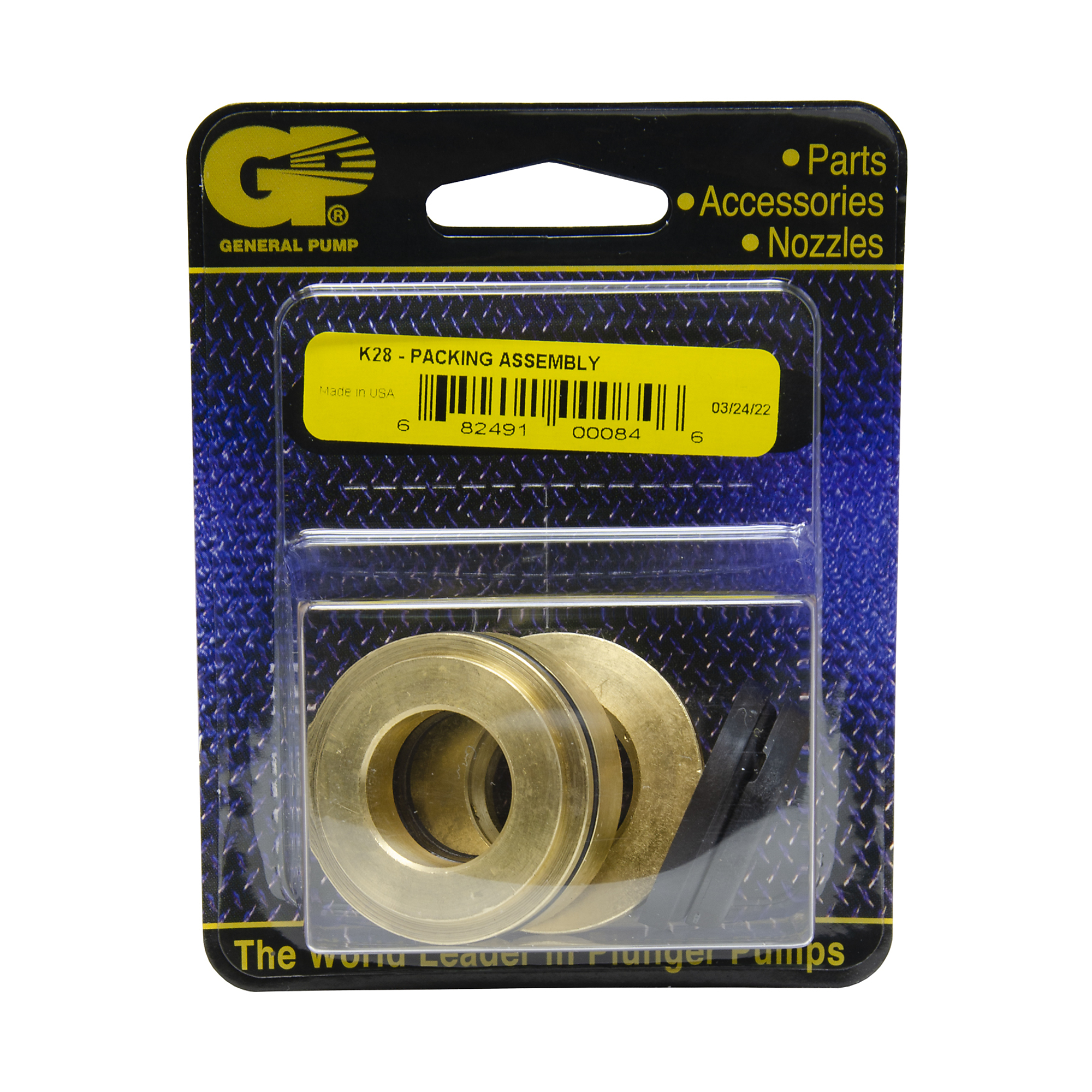 General Pump Repair Kit 28, Model# K28